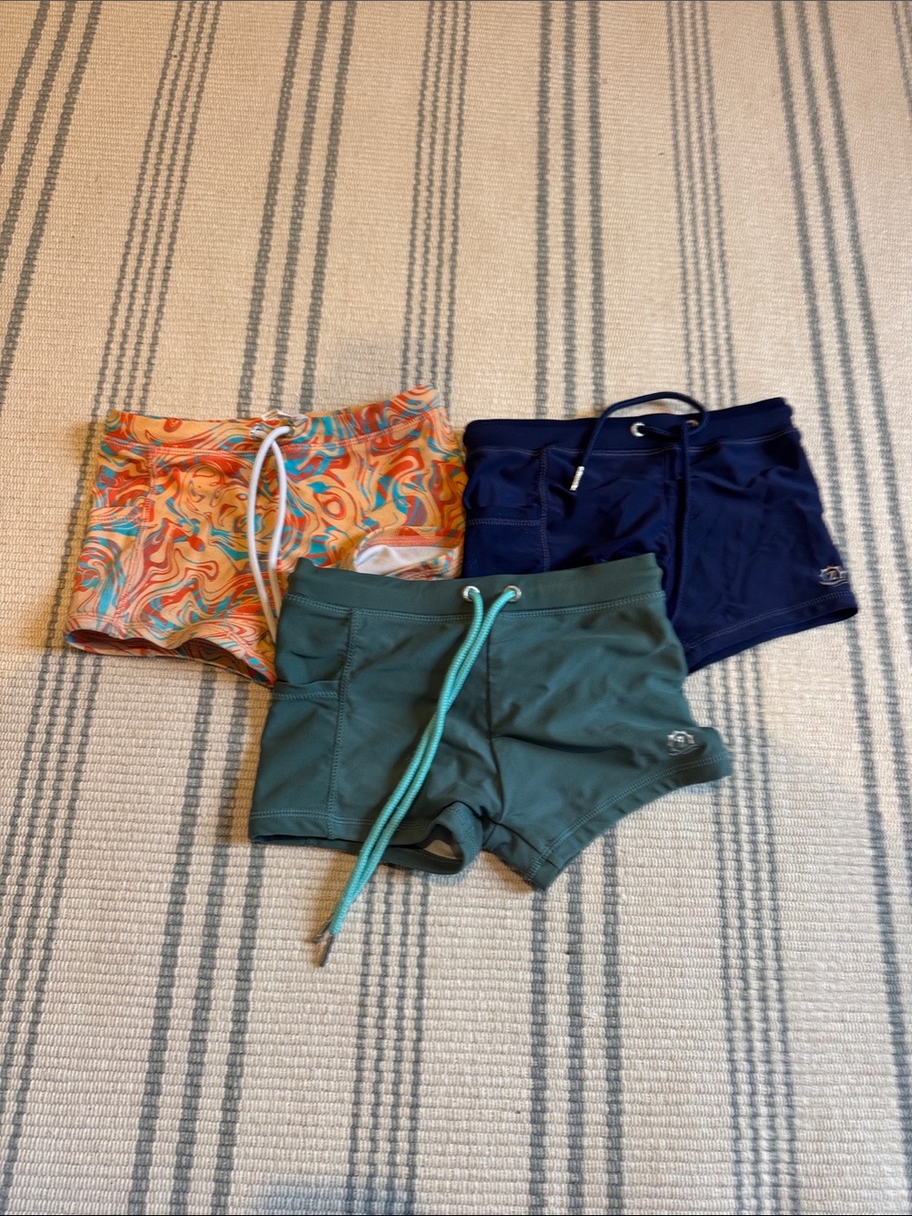 Swim Zip Euro Shorts